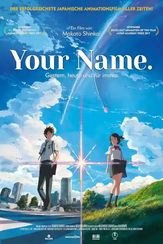 Your Name (2016) BluRay Multi Audio [Hindi ORG. + English + Japanese] Full Movie